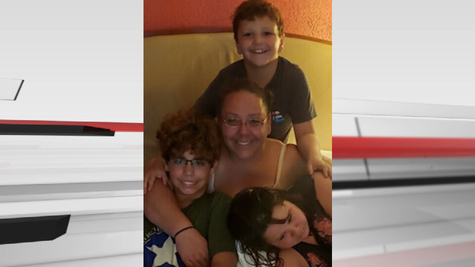 Jessie Small and three children